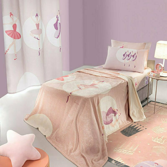Saint Clair Blanket Fleece Ballerina Pink 160x220cm