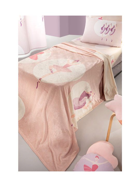 Saint Clair Blanket Fleece Ballerina Pink 160x220cm