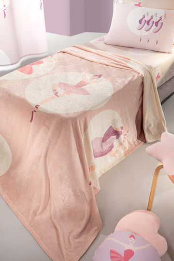 Saint Clair Blanket Fleece Ballerina Pink 160x220cm