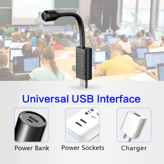 Hidden Camera WiFi 1080p with Memory Card Slot and Motion Detector
