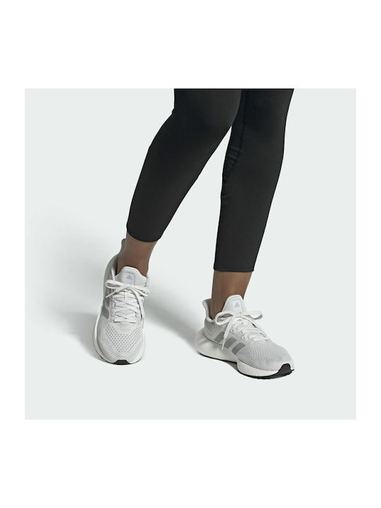 Pureboost 22 Sport Shoes Running Cloud White / Silver Metallic / Core Black
