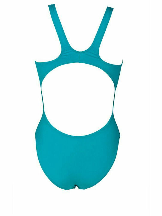 Arena Solid Costum de baie sport întreg Persian Green