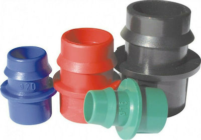 Palaplast 3231/0025 Sealing Caps Red for Lock 25mm