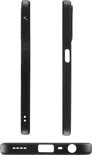 Volte-Tel Carbon Camera Protective Back Cover Σιλικόνης Μαύρο (Realme C35)