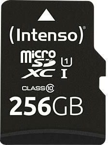Intenso Class Performance microSDXC 256GB U1 UHS-I 90MB/s с адаптер