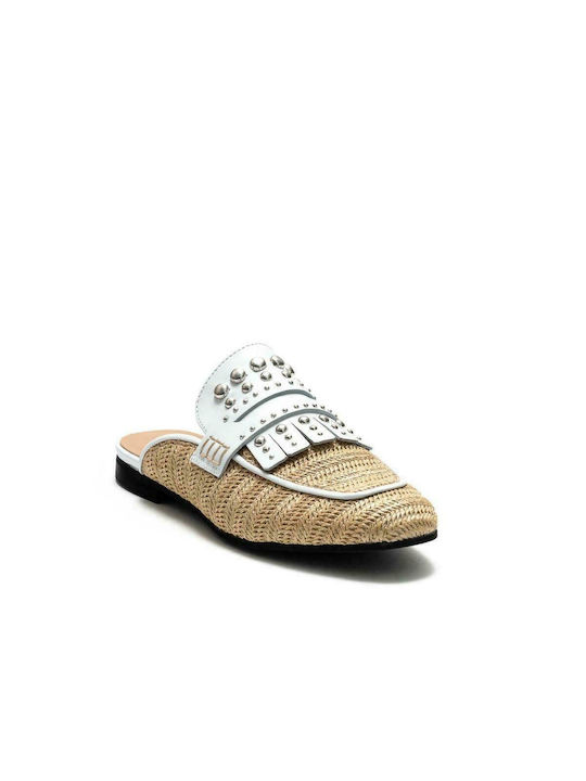 Damen Mules Janet Sport NATURAL/BIANCO 43107