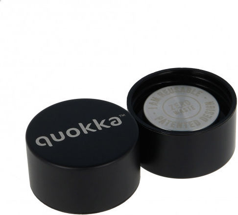 Quokka Solid Μπουκάλι Θερμός Ανοξείδωτο BPA Free 850ml Jet Black
