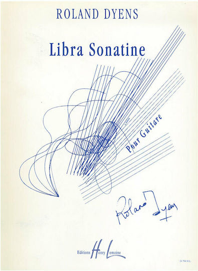Henry Lemoine Dyens - Libra Sonatine Sheet Music for Guitar