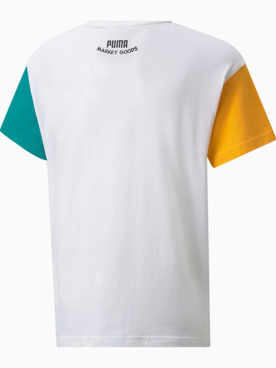 PUMA T-shirt Λευκό