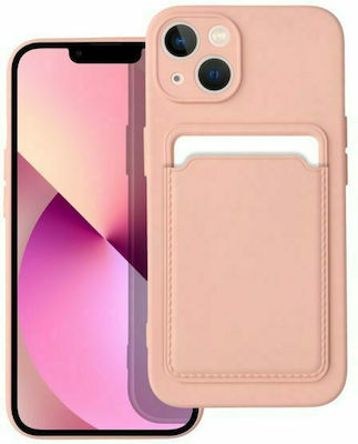 Forcell Back Cover Σιλικόνης Κοραλί (iPhone 13)