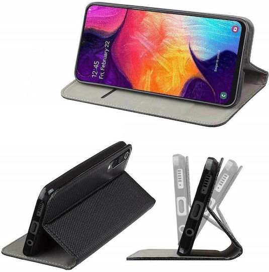 Smart Magnet Book Δερματίνης Μαύρο (Realme 8 5G)