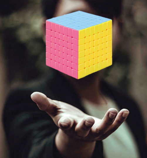 Spring Cube Series Geschwindigkeitswürfel 7x7 für 6+ Jahre Jahre 17381 1Stück