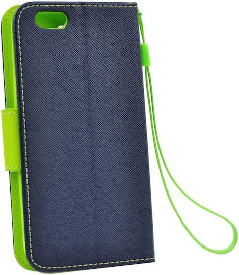 iSelf Fancy Wallet Δερματίνης Navy Μπλε (Galaxy S10e)