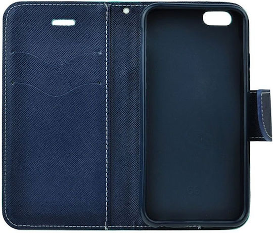 iSelf Fancy Wallet Δερματίνης Navy Μπλε (Galaxy S10e)