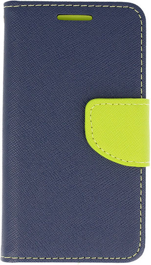 iSelf Fancy Wallet Δερματίνης Navy Μπλε (Galaxy S10e)