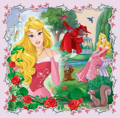 Παιδικό Puzzle Princesses 3 in 1 106pcs για 3+ Ετών Trefl