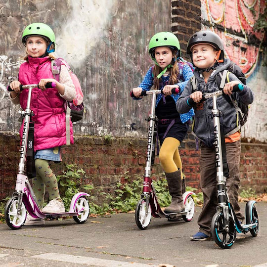 Hudora Kids Scooter Foldable Big Wheel 205 2-Wheel Silver
