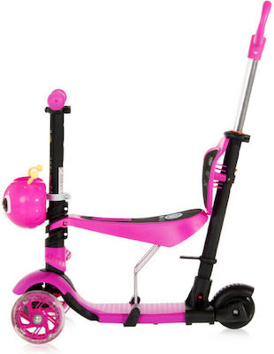 Lorelli Kids Scooter Smart Plus 3-Wheel with Seat Fuchsia