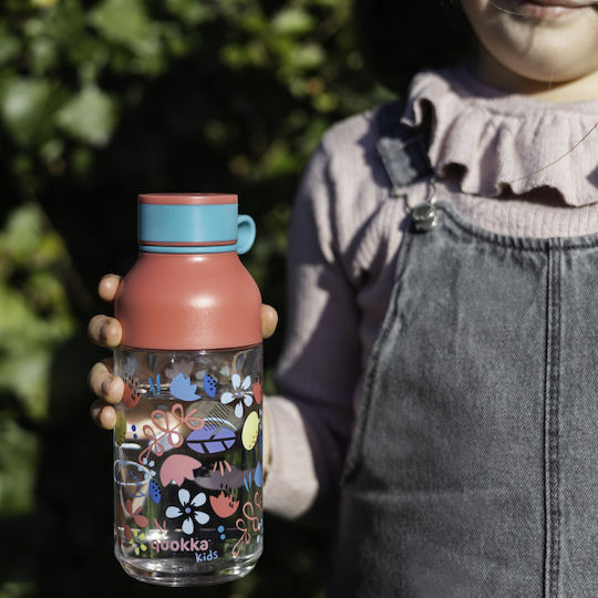 Quokka Ice Kids Kids Water Bottle Plastic Pink 430ml