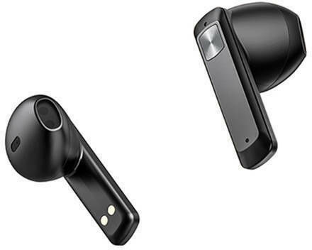 BlitzWolf BW-FPE1 In-ear Bluetooth Handsfree Ακουστικά με Αντοχή στον Ιδρώτα και Θήκη Φόρτισης Μαύρα