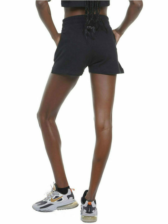 Body Action Women's High-waisted Sporty Shorts Black