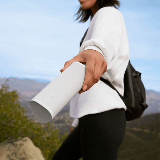 Sonos Roam SL Waterproof Bluetooth Speaker 15W with Battery Life up to 10 hours Lunar White