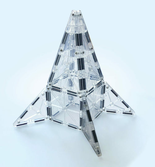 Magna-Tiles Magnetisches Bauspielzeug Ice für Kinder ab 3+ Jahre alt Jahren