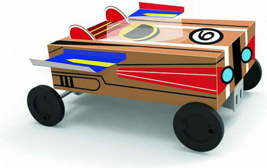 4M Jucărie de Construcție din Hârtie Motorised Box Racer pentru Copii 5+ ani+ Ani