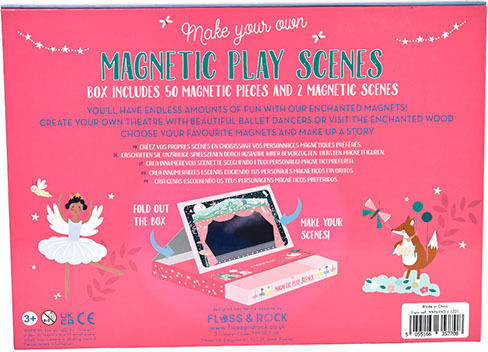 Floss & Rock Magnetic Construction Toy Enchanted Ballet for Children Aged 3+