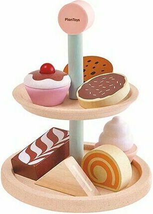 Plan Toys Дървен Комплект Сладкиши За 3+ Години