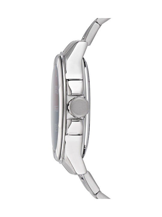 Nautica Watch Battery with Metal Bracelet