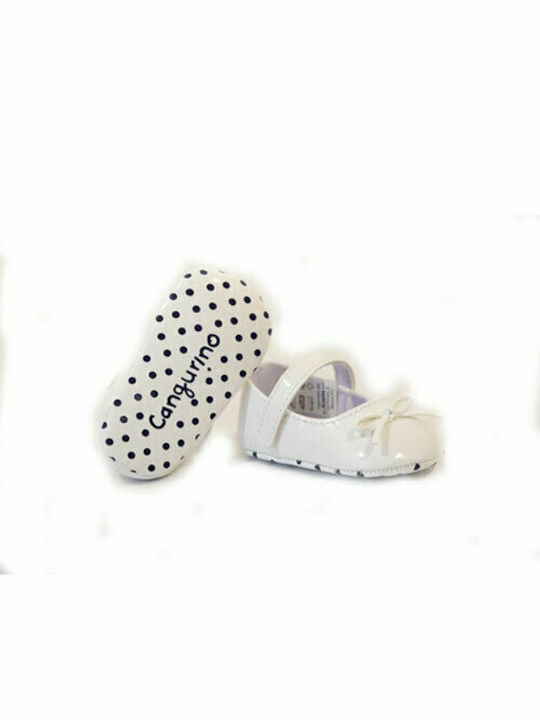 Canguro Baby Ballerinas White