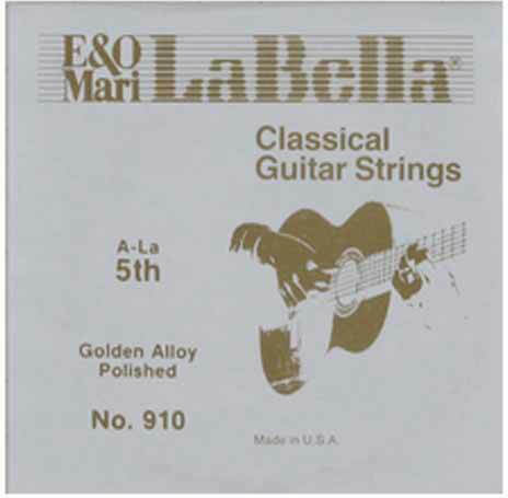 La Bella 910 Single Classical Guitar String 35" Medium-High Tension