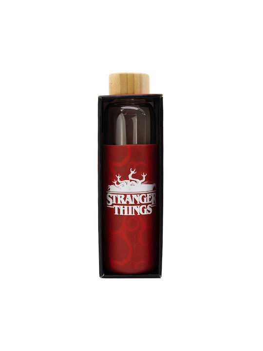 Stor Stranger Things Bottiglia Grătare comerciale Sticlă con tappo a vite Transparent 585ml