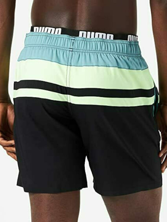 Puma Men's Swimwear Shorts Multicolour Striped