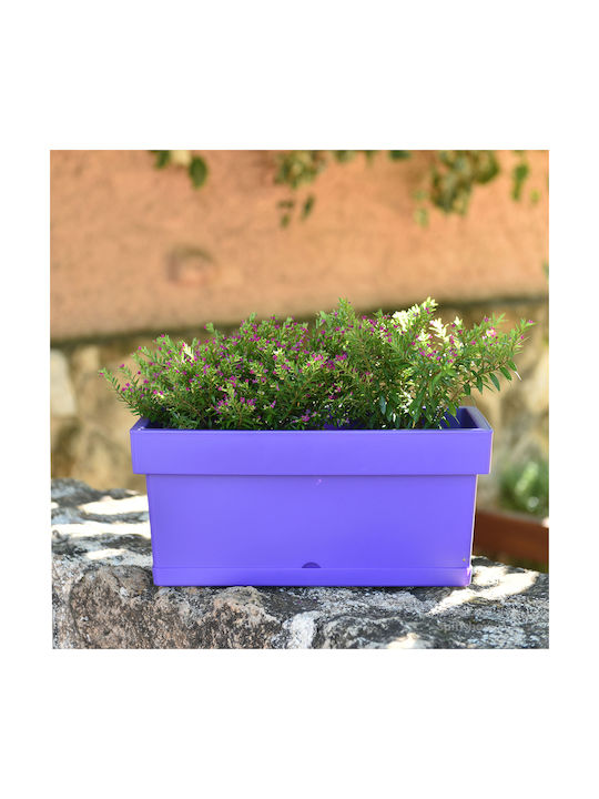 Viomes Linea Planter Box Plastic Pencil 38x18x17cm.
