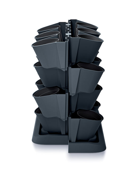 Prosperplast Ghivece de ierburi Cascade Garden Set 12 Ghivece Plastice