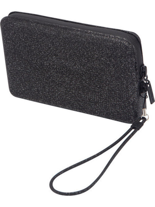 Toiletry Bag in Black color 17cm
