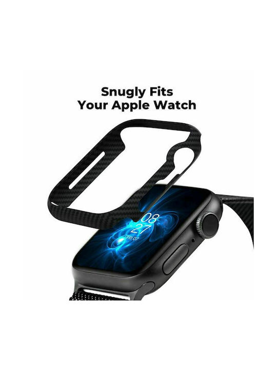 Pitaka Air Калъф за Защита Kevlar в Черен цвят за Apple Watch 7