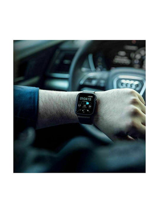 Pitaka Air Калъф за Защита Kevlar в Черен цвят за Apple Watch 7
