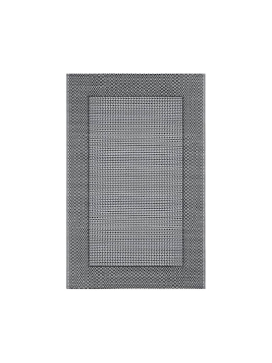 vidaXL Rug Outdoor Rectangular Grey