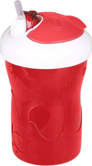 Mam Baby Cup made of Plastic Red 280ml for 12m+m+