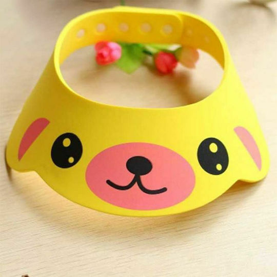 Protective Bath Hat Yellow 1pcs