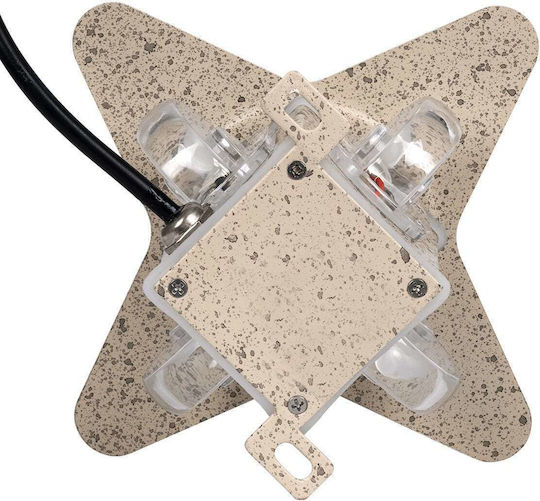 GloboStar Cina Iluminat Exterior Montat Pe Perete Spot Led Ip65 10w Cu Lumină Rgb Dublu Fascicul