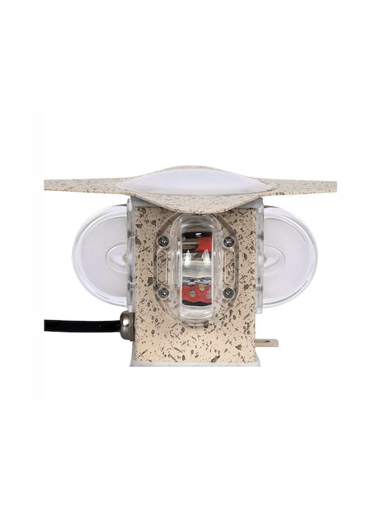 GloboStar Cina Επιτοίχιο Εξωτερικό Σποτ LED IP65 10W με RGB Φως Διπλής Δέσμης