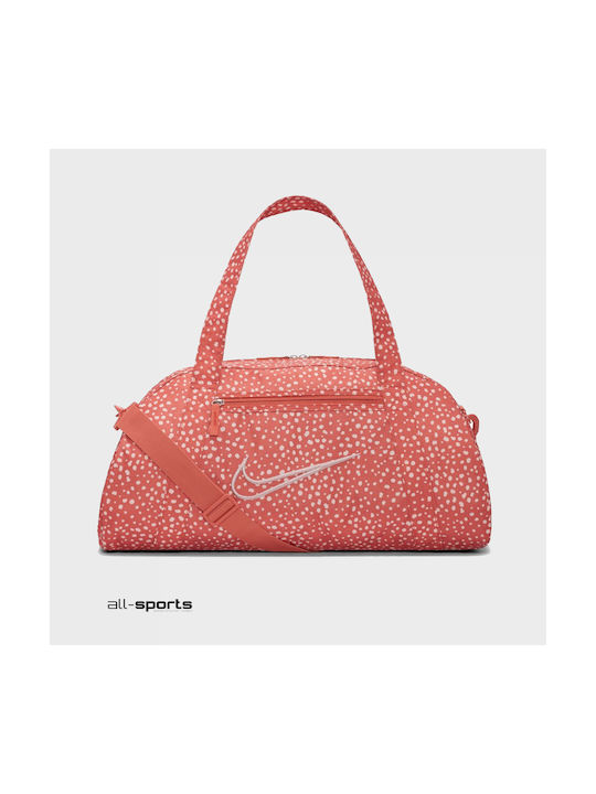 Nike Gym Club Γυναικεία Τσάντα Ώμου για Γυμναστήριο Ροζ