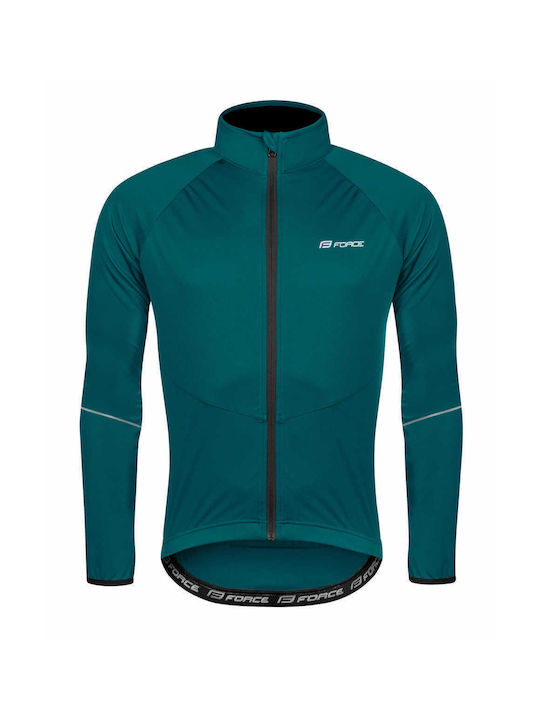 Force Arrow Cycling Windbreaker Jacket Long sleeve Blue