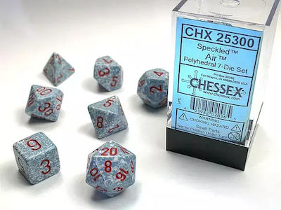 Chessex Speckled Polyhedral Dice Air 7pcs 25300