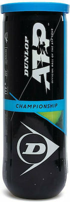 Dunlop ATP Championship Practice Tennis Balls 3pcs