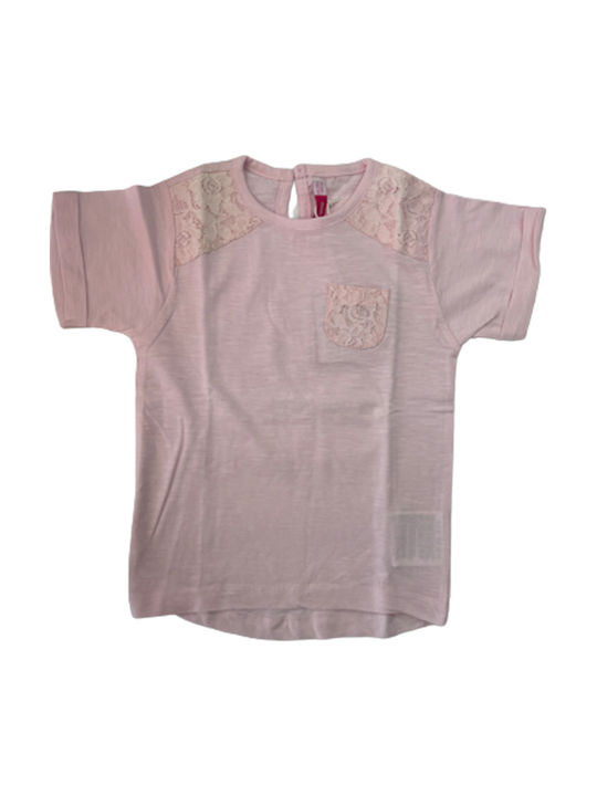 Energiers Kinder-T-Shirt Rosa